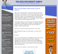 Click Here for details on the Free Website